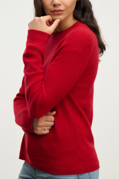 CRYSTAL CASHMERE SWEATER