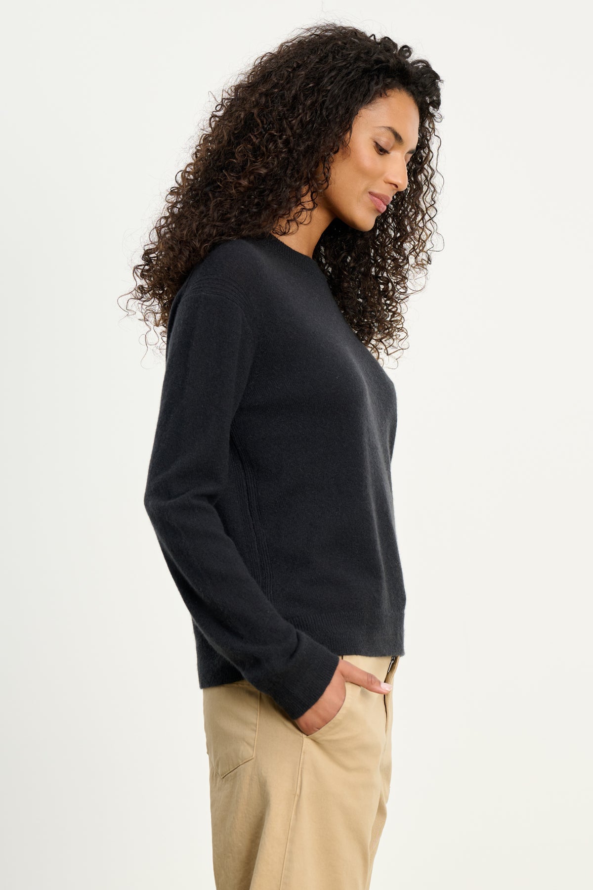 CRYSTAL CASHMERE SWEATER