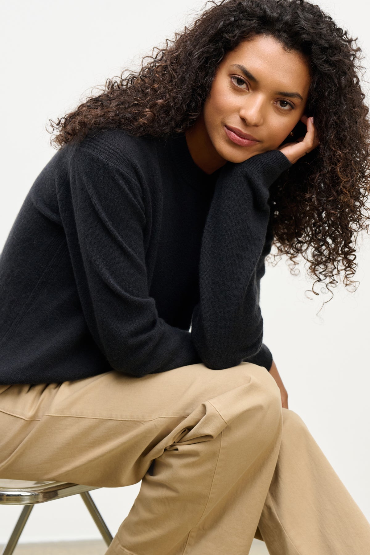 CRYSTAL CASHMERE SWEATER