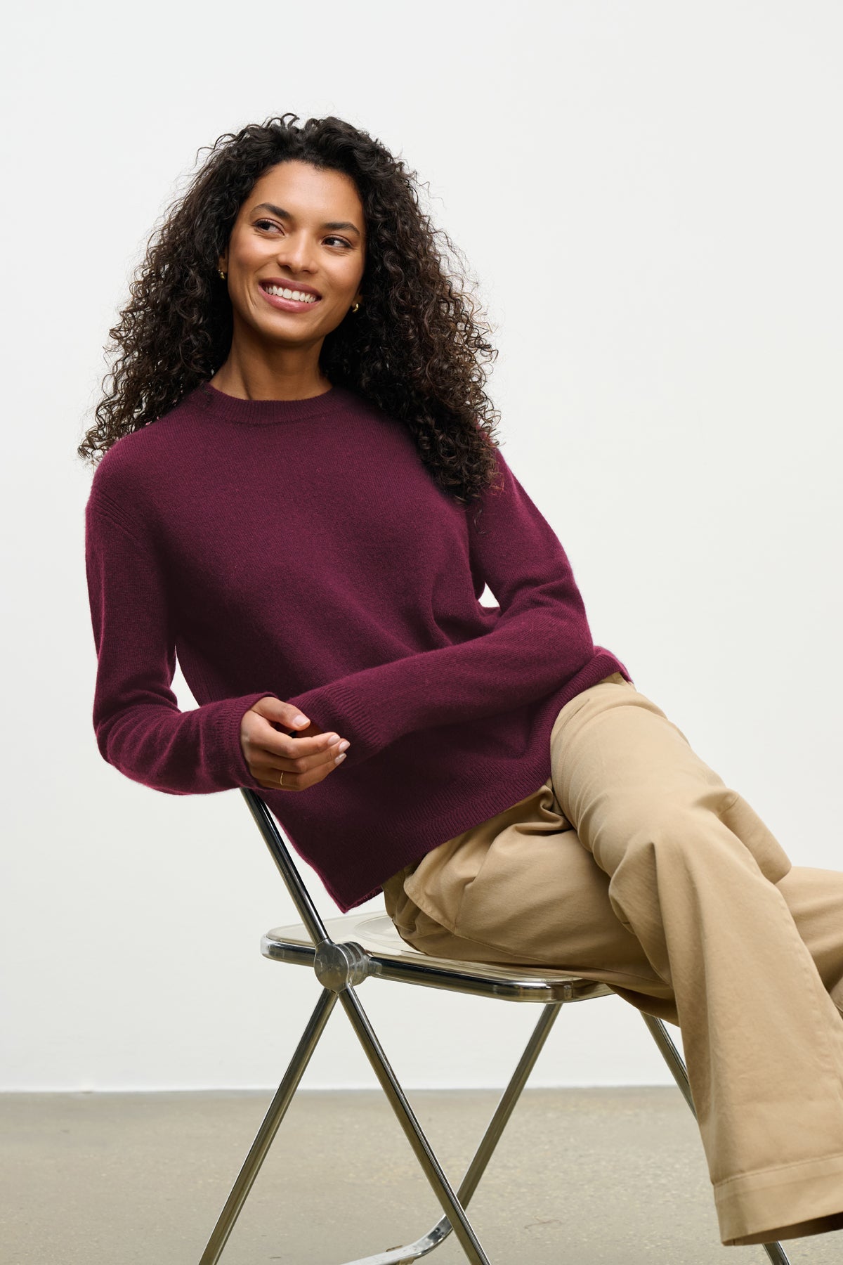 CRYSTAL CASHMERE SWEATER