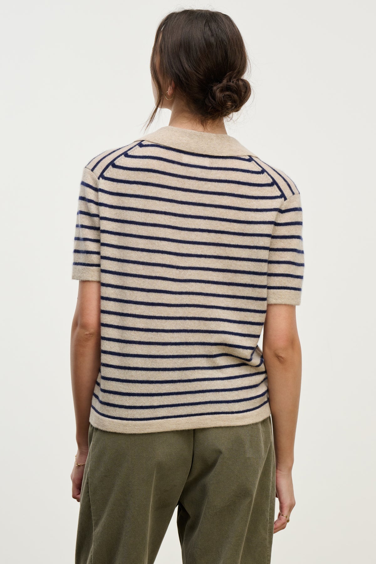 YAEL CASHMERE SWEATER POLO