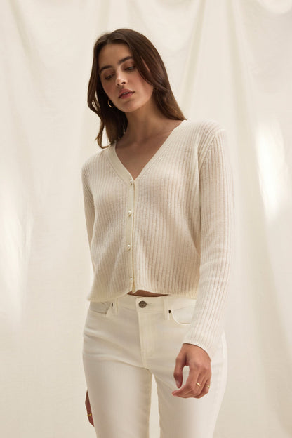 WES CASHMERE CARDIGAN