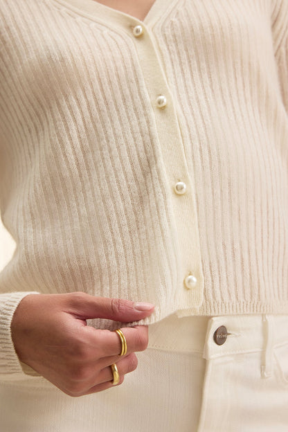 WES CASHMERE CARDIGAN