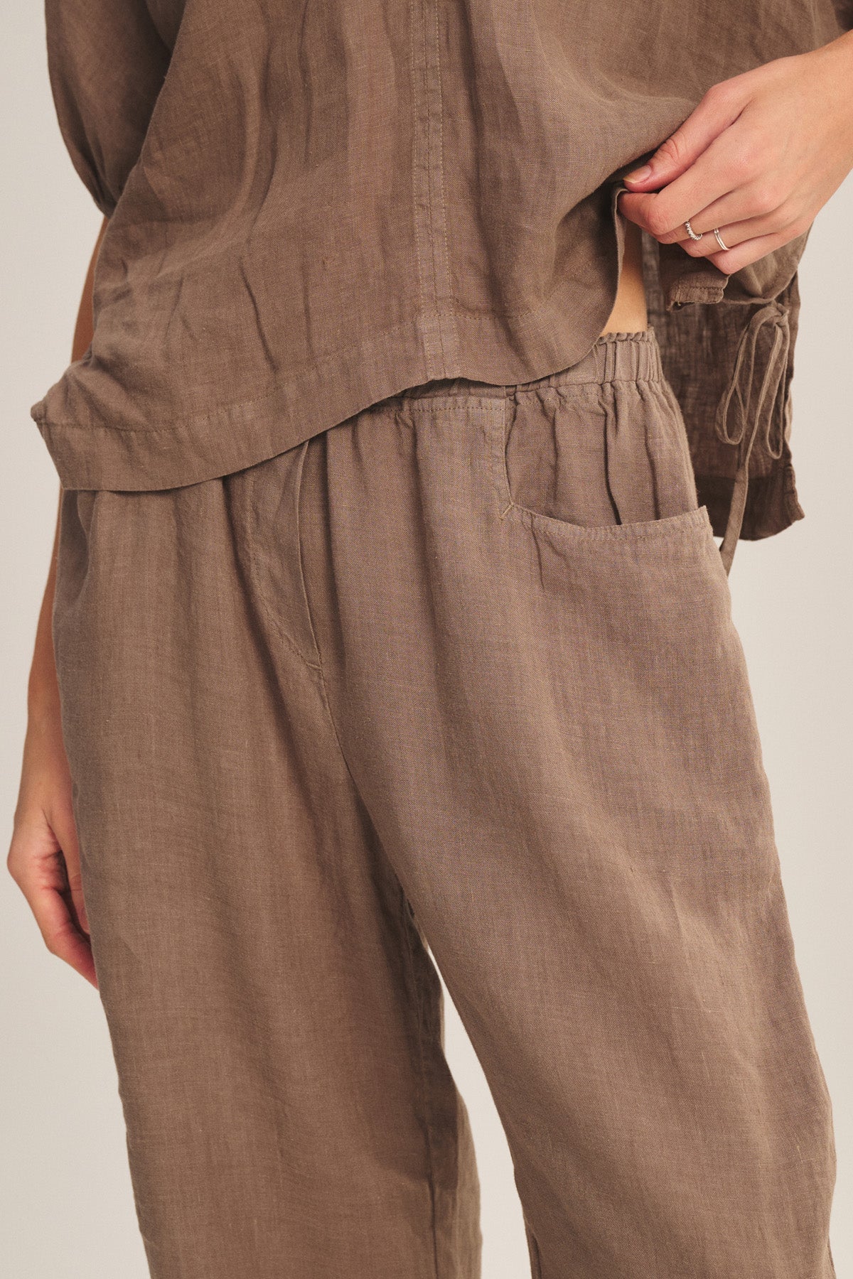 CLAIRO LINEN PANT