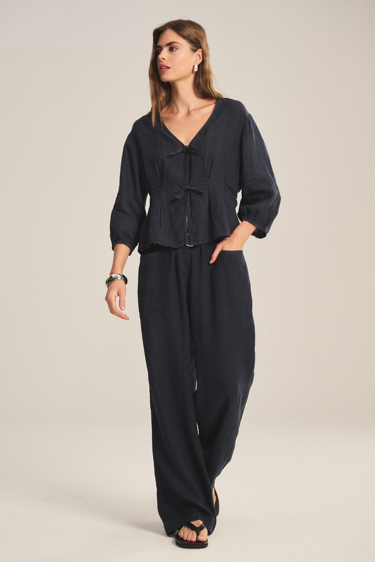 CLAIRO LINEN PANT