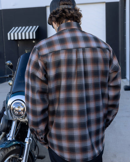 Copperline Sherpa Lined Flannel Jacket