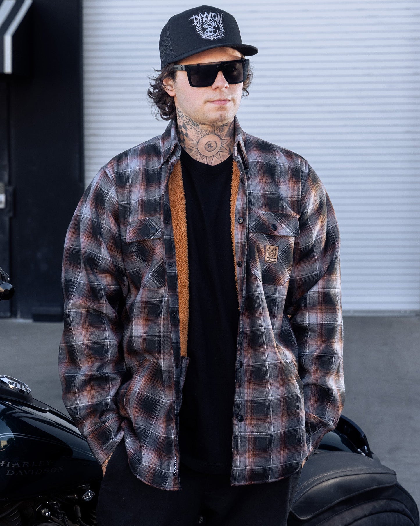 Copperline Sherpa Lined Flannel Jacket
