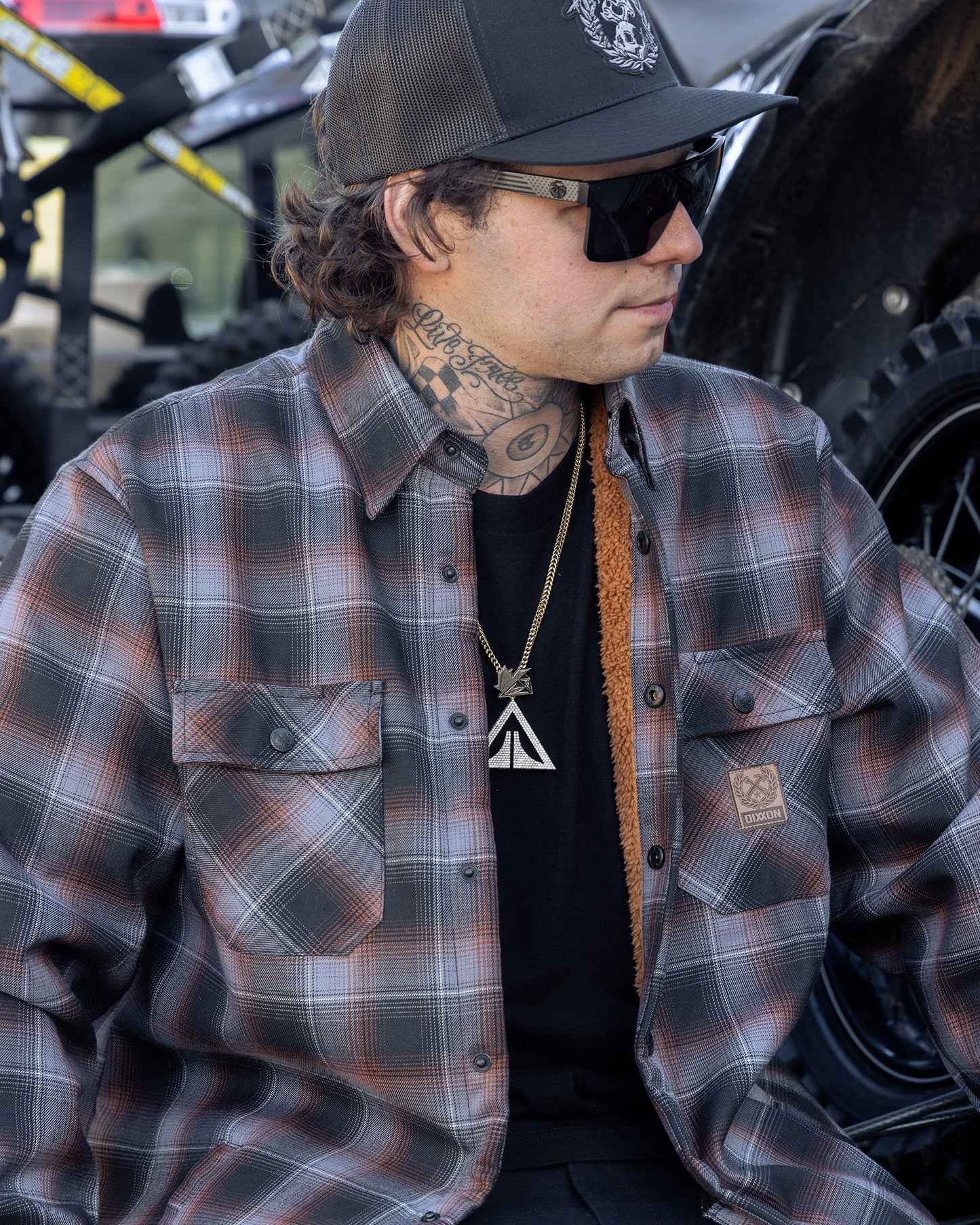 Copperline Sherpa Lined Flannel Jacket