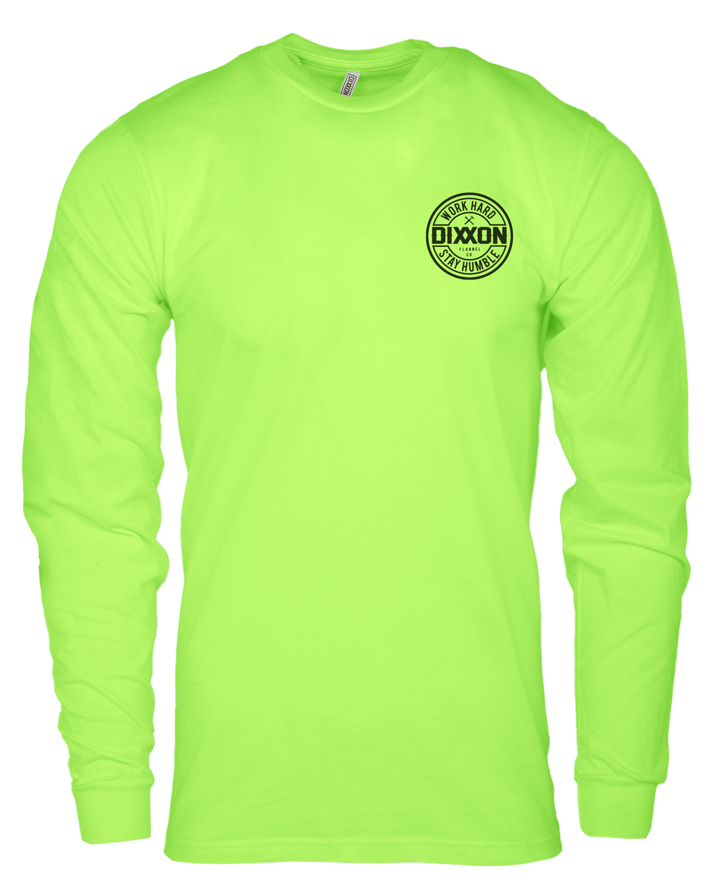 Corpo Hi Vis Long Sleeve T-Shirt - Safety Green
