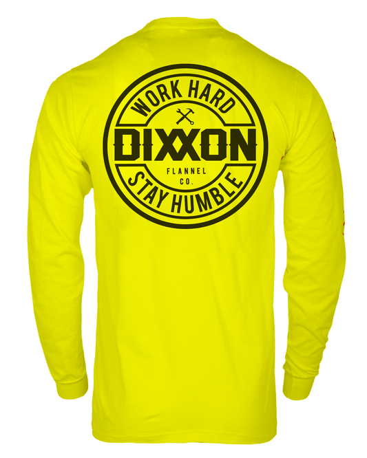 Corpo Hi Vis Long Sleeve T-Shirt - Safety Yellow