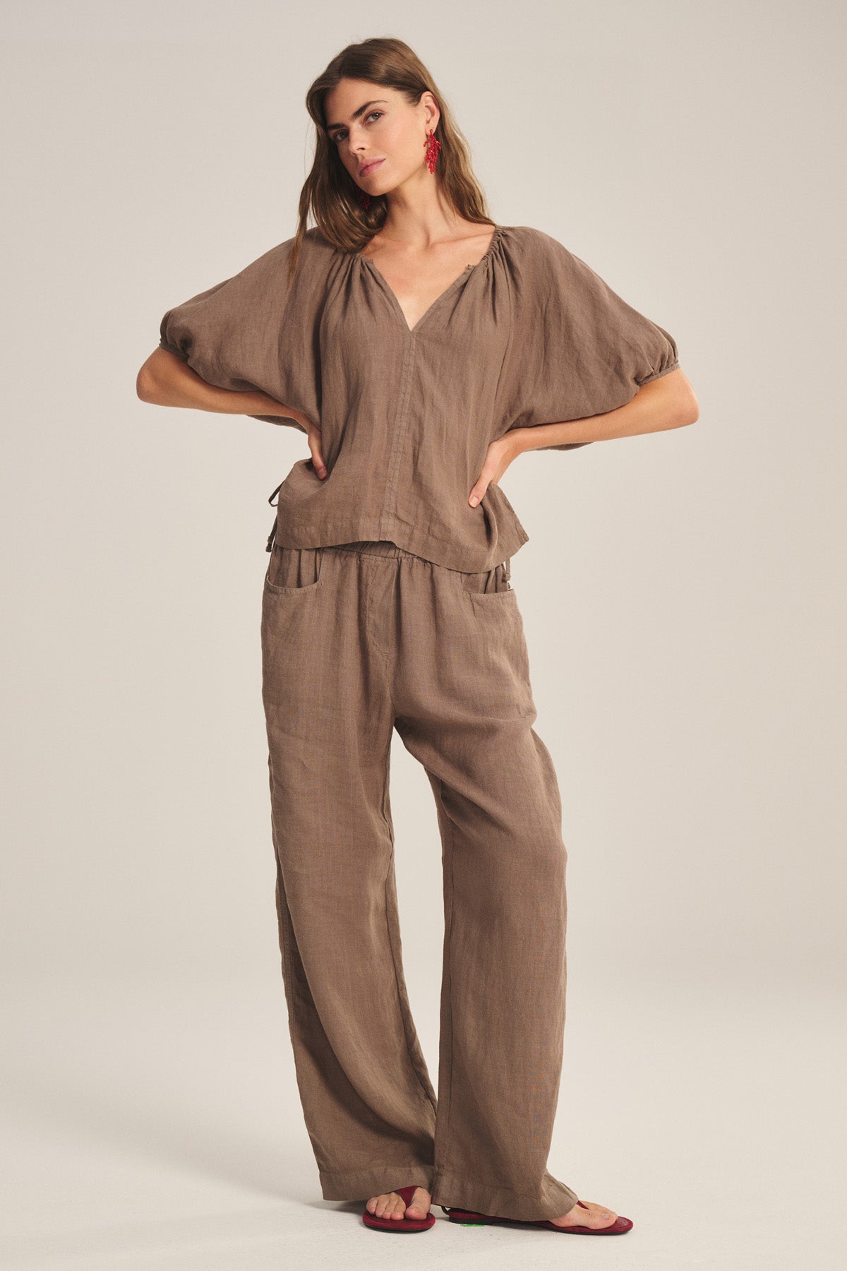 CLAIRO LINEN PANT