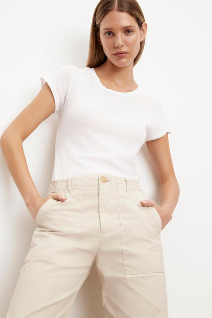 MYA COTTON CANVAS PANT
