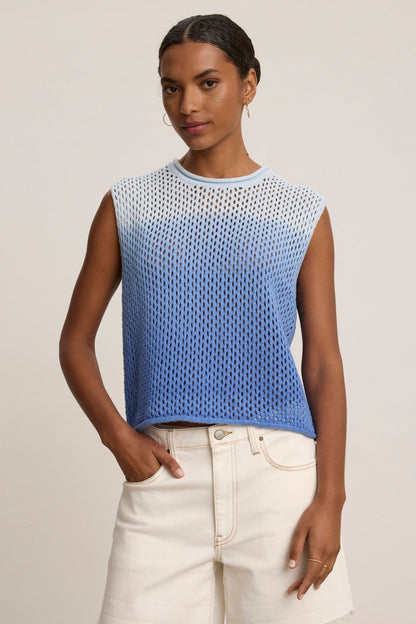 NINA MESH SWEATER