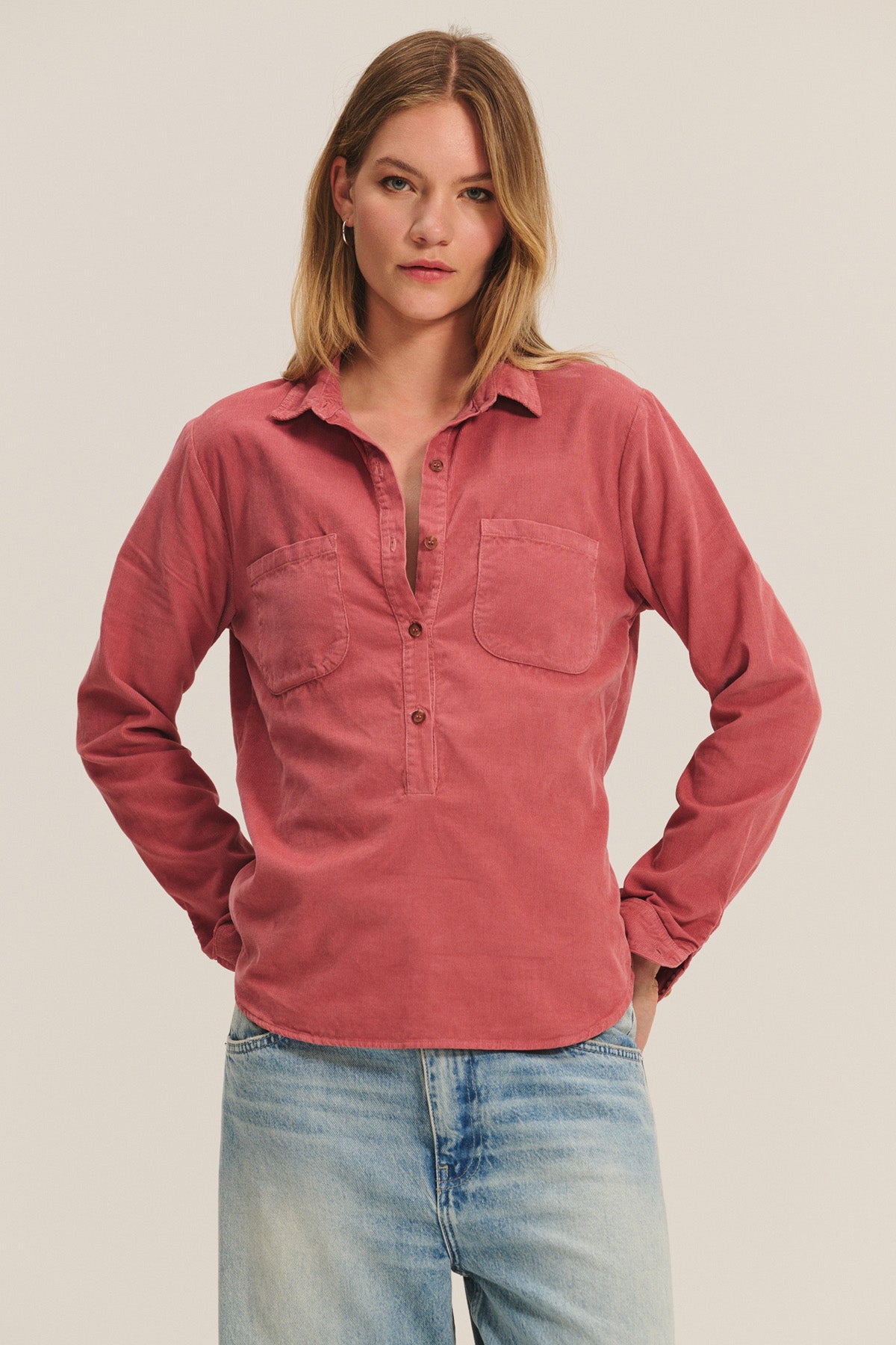ARIELLE CORDUROY SHIRT