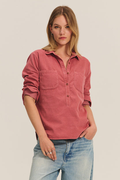 ARIELLE CORDUROY SHIRT