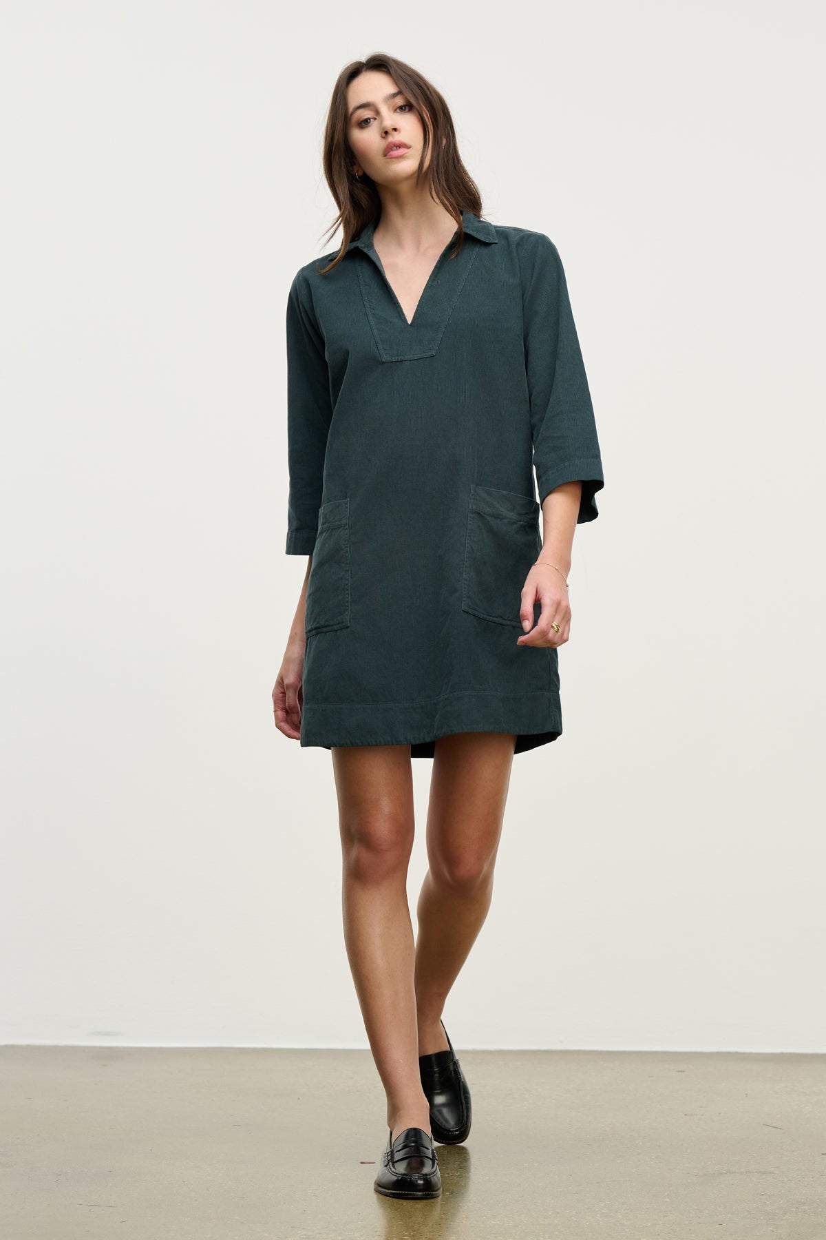 ELKE CORDUROY DRESS