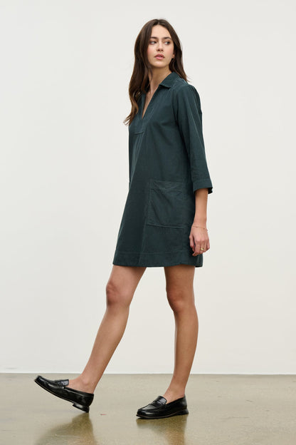 ELKE CORDUROY DRESS