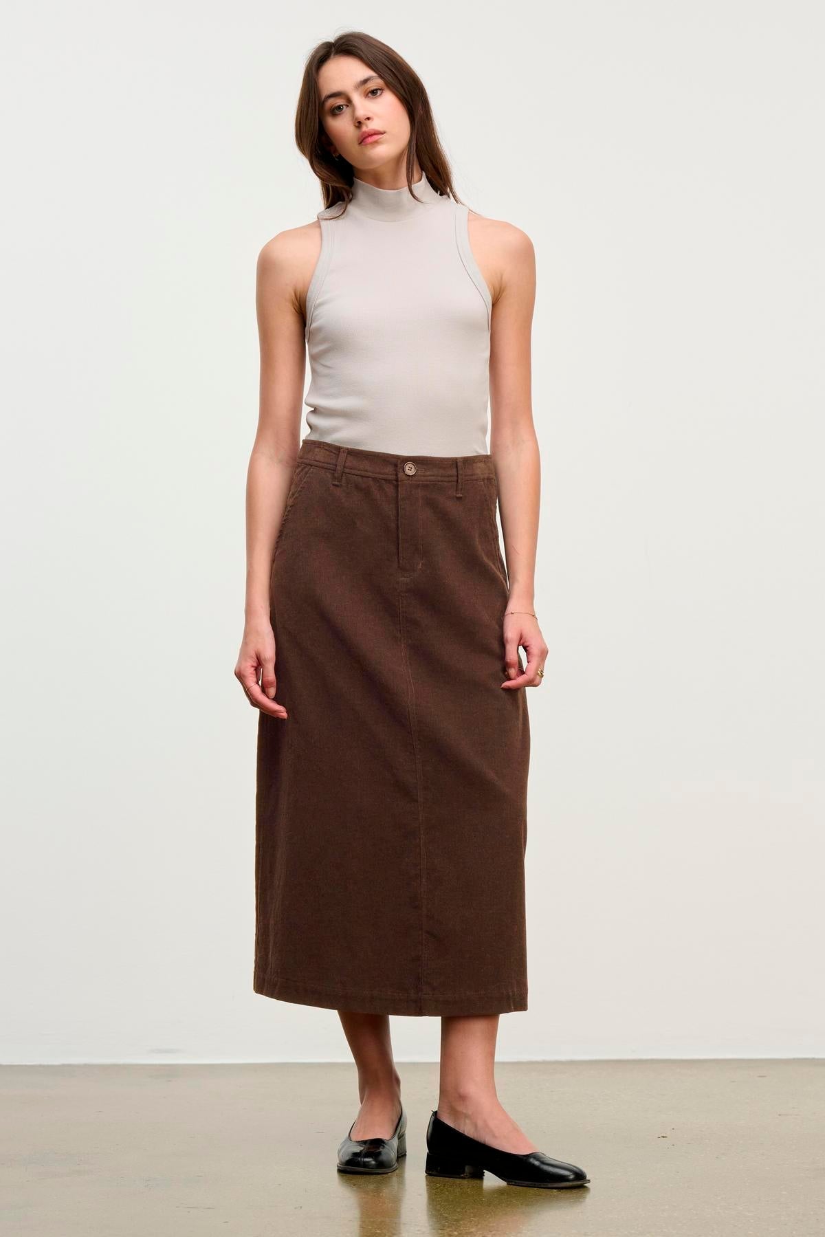 FIA CORDUROY SKIRT