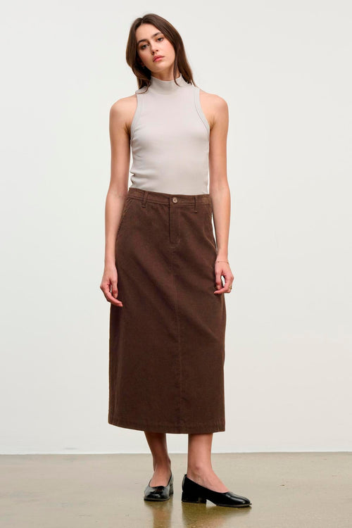 FIA CORDUROY SKIRT