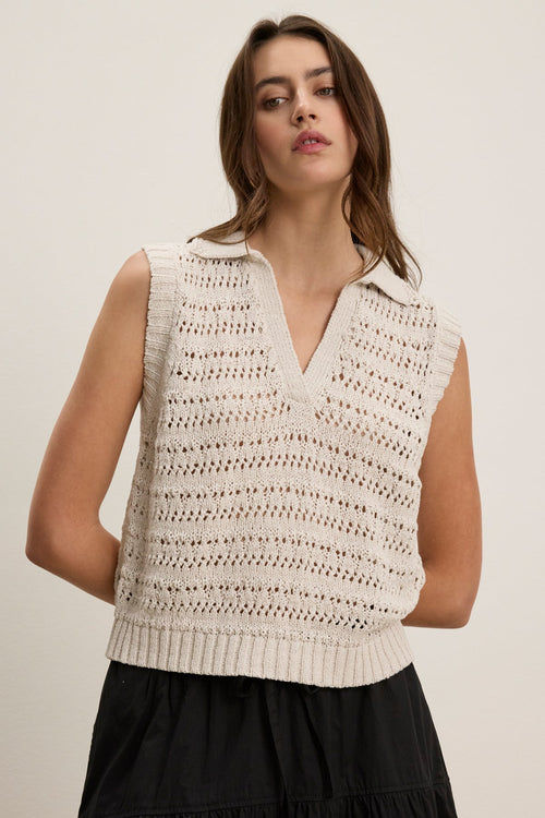 RENEE SWEATER POLO