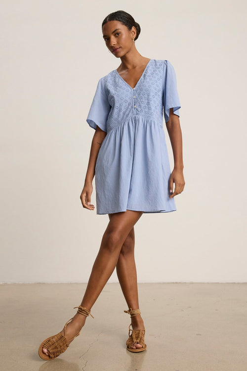 NELLI EYELET DRESS