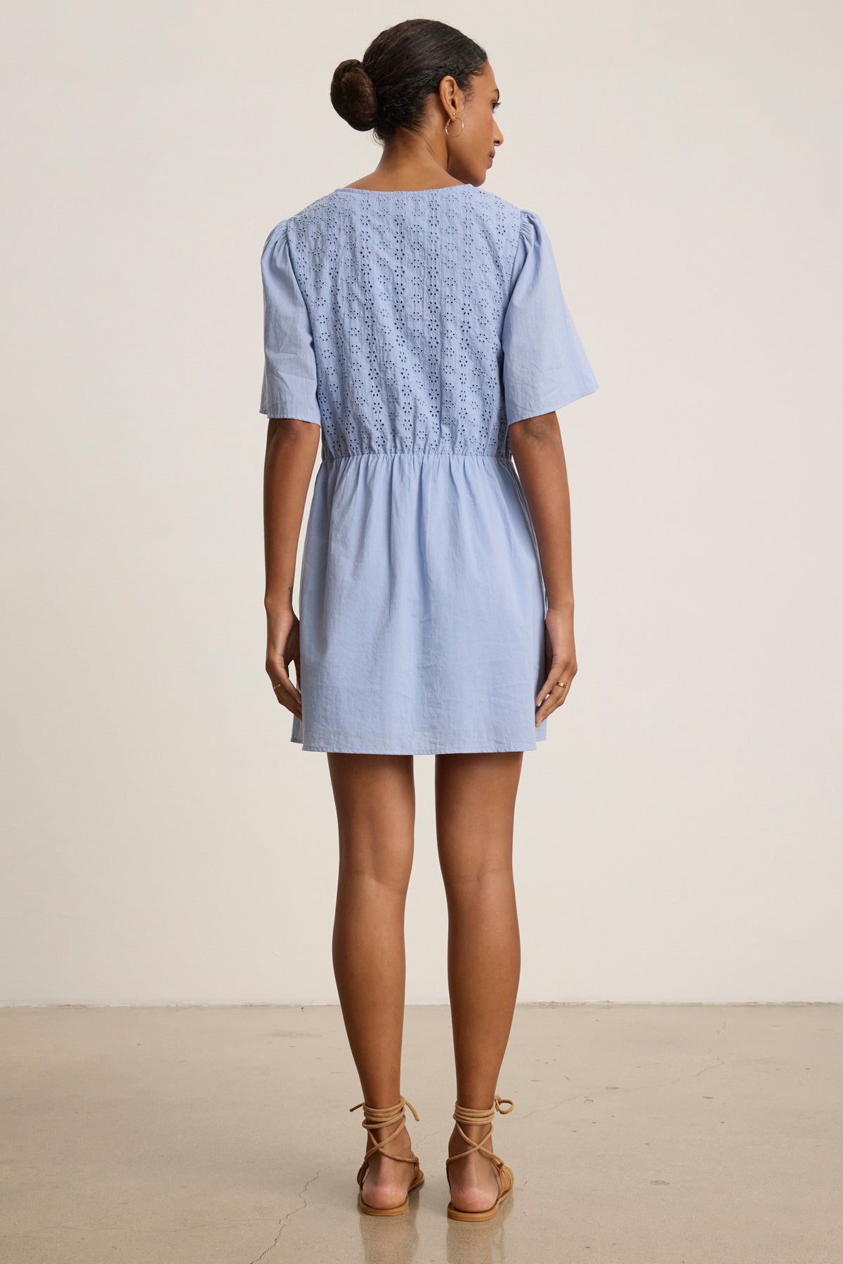 NELLI EYELET DRESS