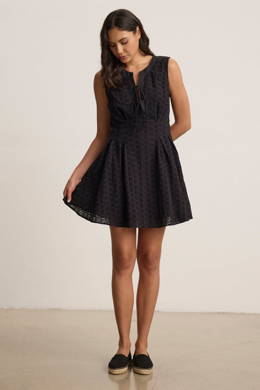 RUTH EYELET DRESS