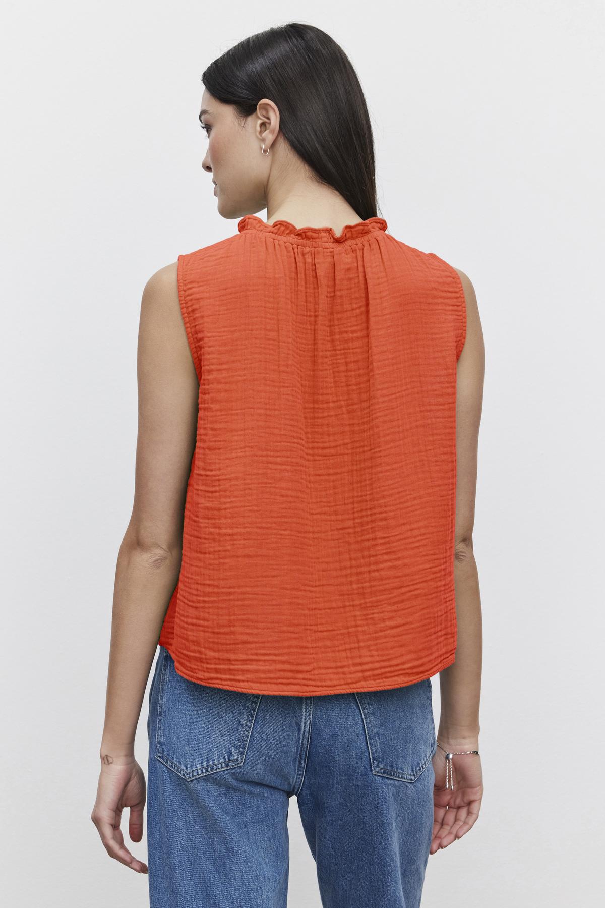 BIANCA COTTON GAUZE TANK TOP