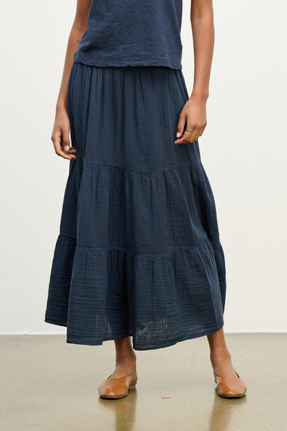 DANIELLE COTTON GAUZE SKIRT