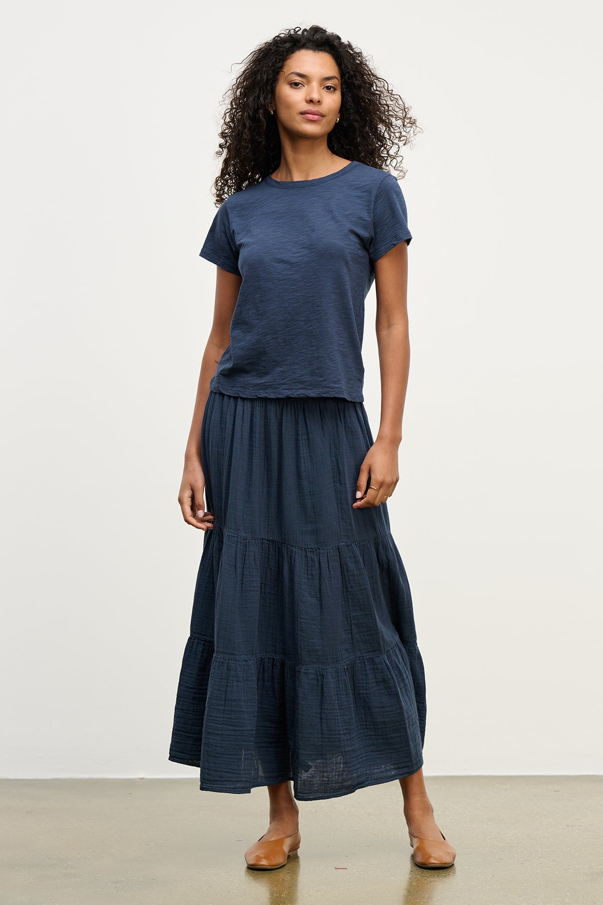 DANIELLE COTTON GAUZE SKIRT