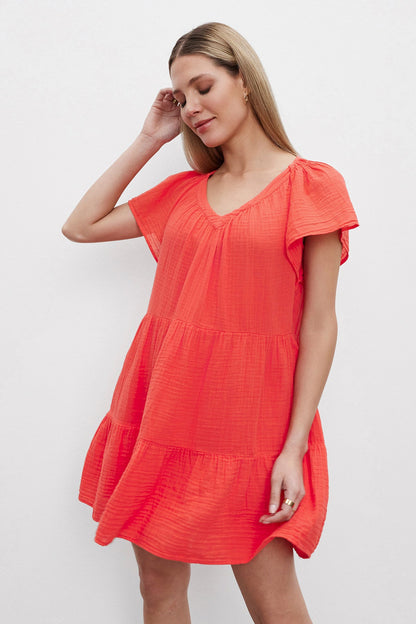 ELEANOR COTTON GAUZE DRESS