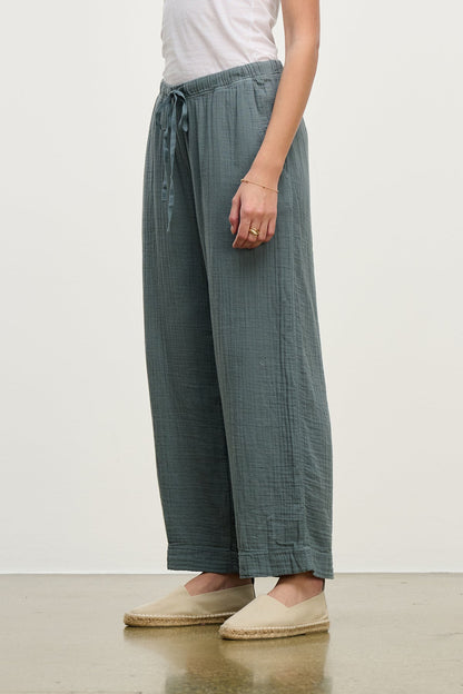 FRANNY COTTON GAUZE PANT
