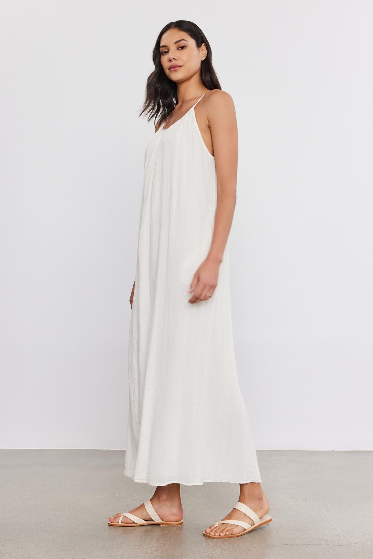 LORELEI COTTON GAUZE DRESS