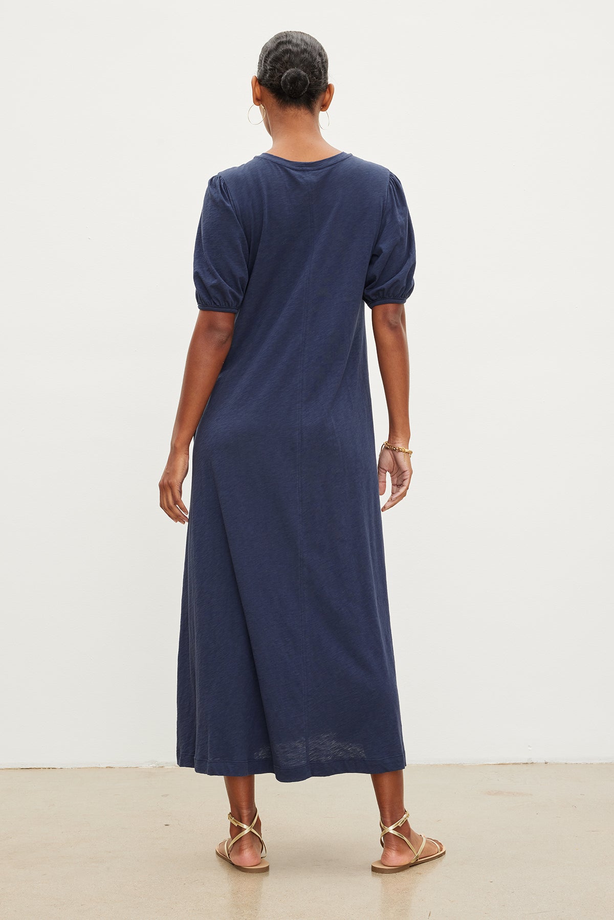 ASTRID COTTON SLUB MAXI DRESS