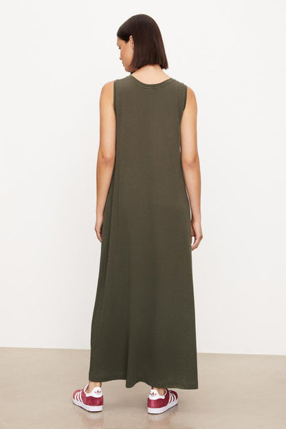 EDITH SLEEVELESS MAXI DRESS