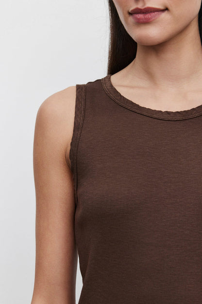 MAXIE RIBBED TANK TOP
