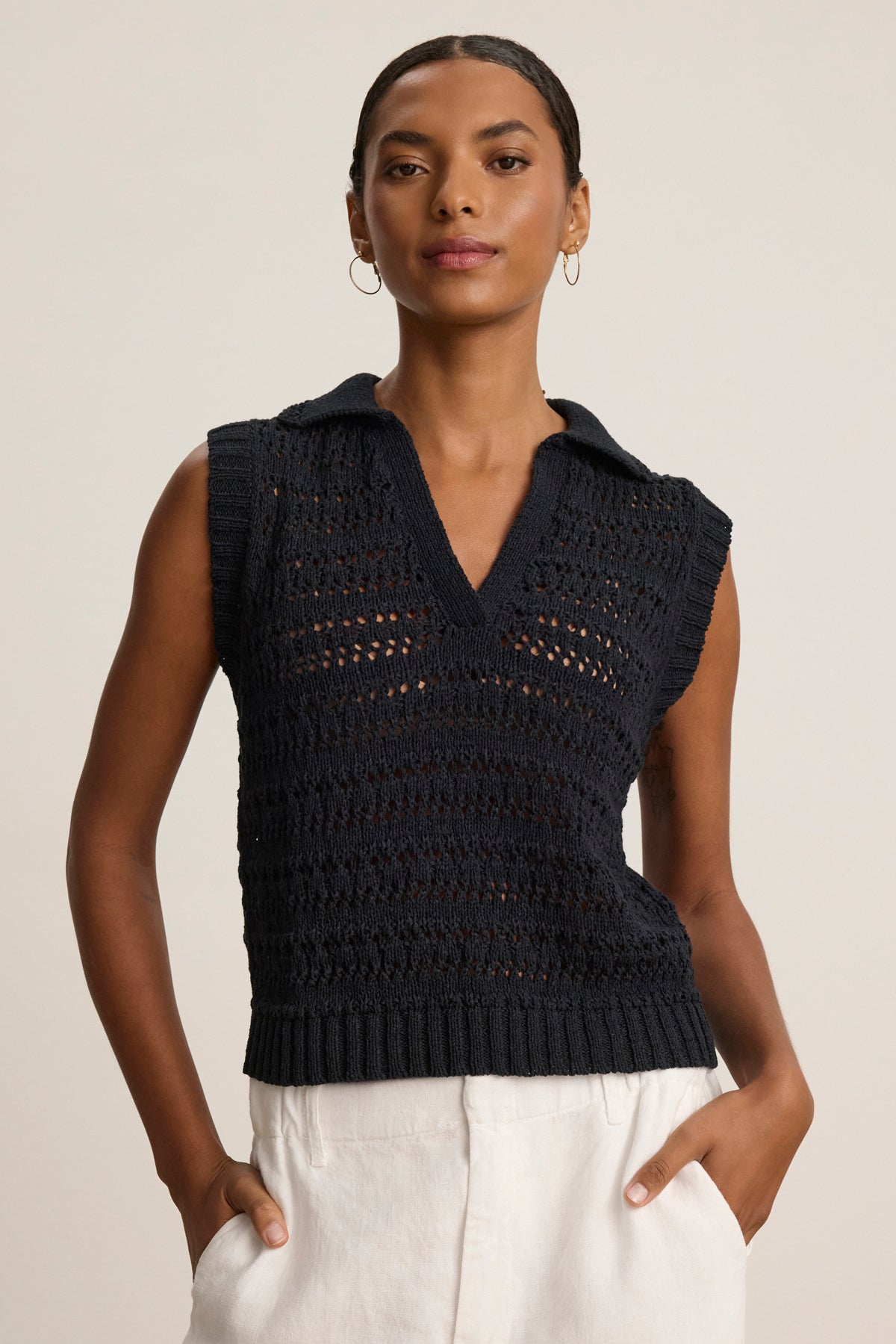 RENEE SWEATER POLO