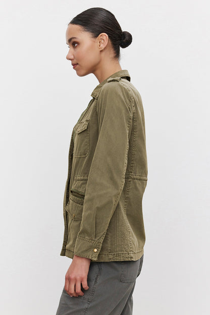 RUBY LIGHT-WEIGHT ARMY JACKET