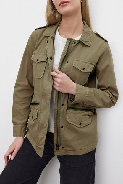 RUBY LIGHT-WEIGHT ARMY JACKET