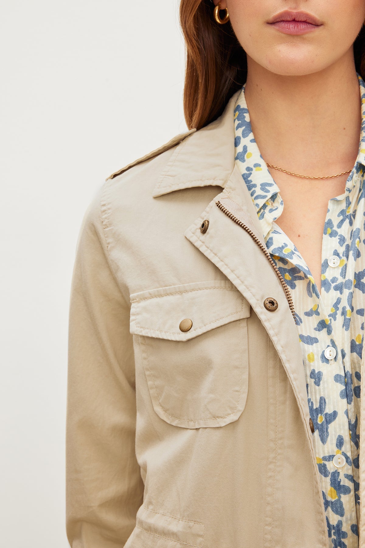 RUBY LIGHT-WEIGHT ARMY JACKET