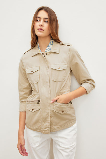 RUBY LIGHT-WEIGHT ARMY JACKET