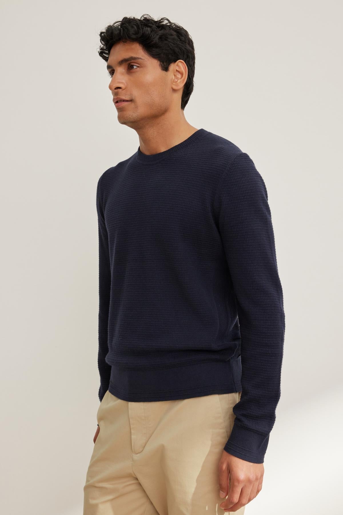 ACE COTTON CASHMERE THERMAL CREW