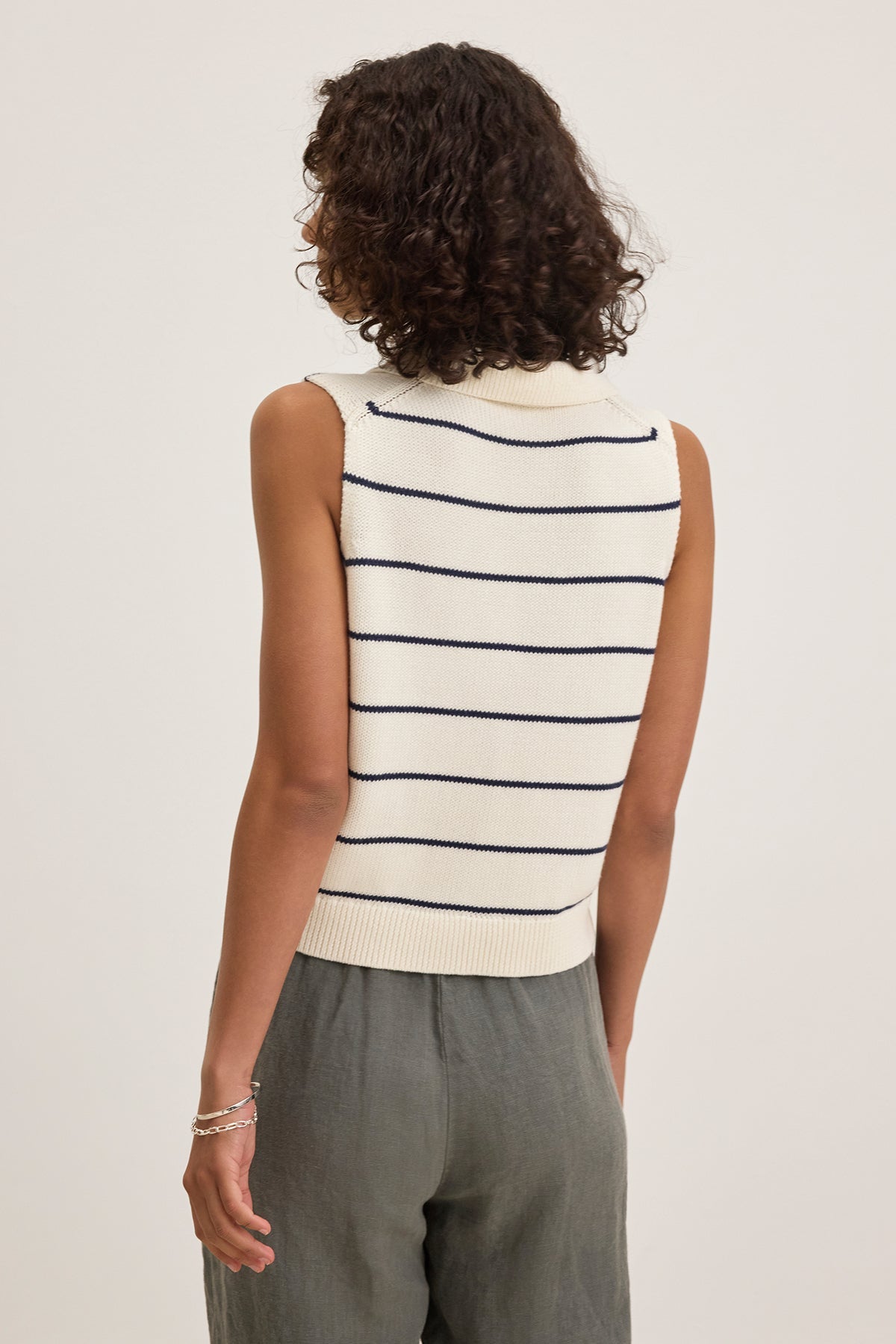 NAYLA COTTON CASHMERE SWEATER VEST