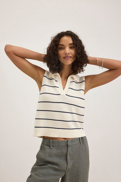 NAYLA COTTON CASHMERE SWEATER VEST
