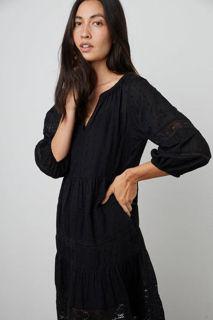 DOROTHY LACE BOHO DRESS