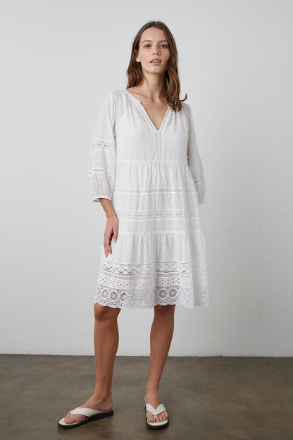 DOROTHY LACE BOHO DRESS