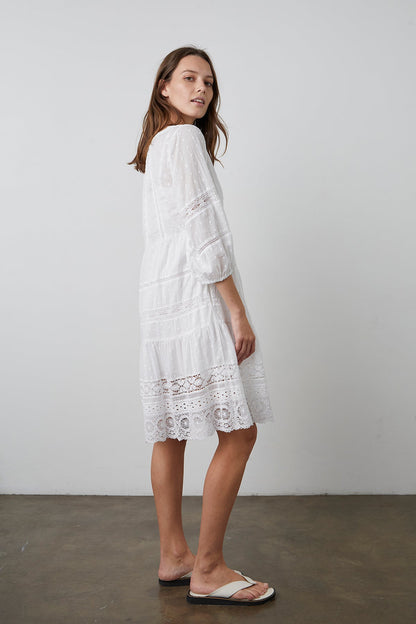 DOROTHY LACE BOHO DRESS