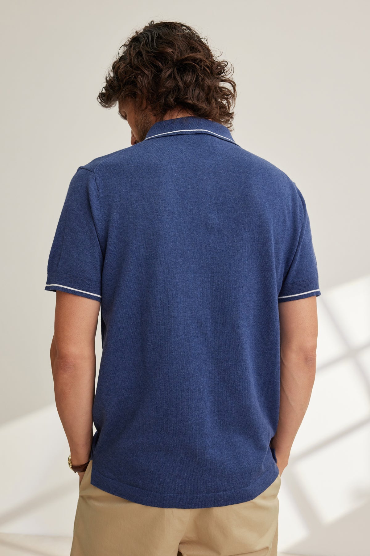 ORION COTTON LINEN POLO