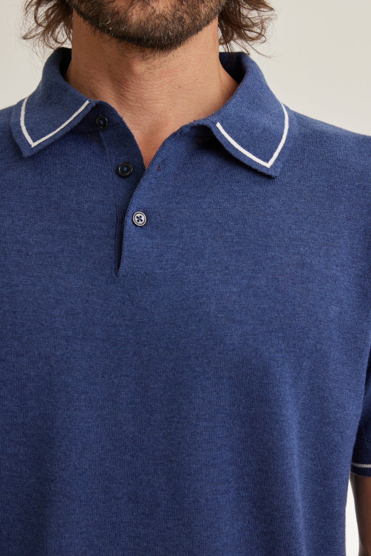 ORION COTTON LINEN POLO