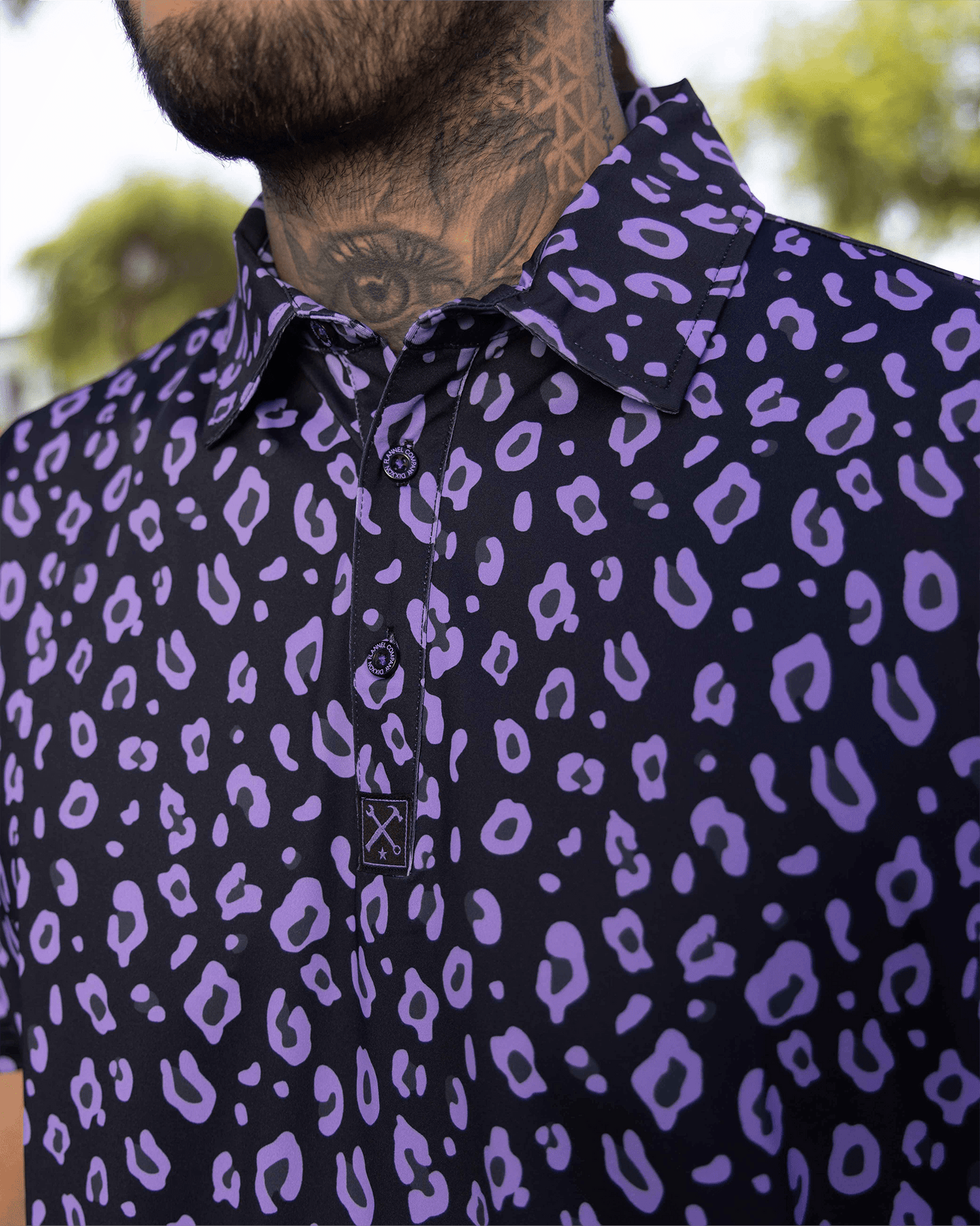 Cougar Hunter Party Polo - Purple